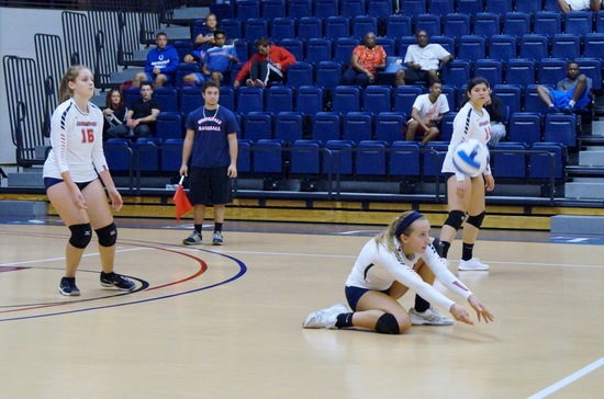 Women's Volleyball Tallies First Road Win Against Rowan College At Gloucester County