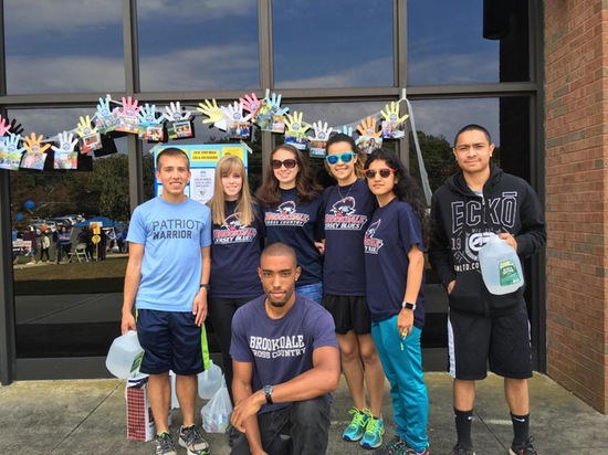 The Jersey Blues Cross Country Teams Walk For The Cause