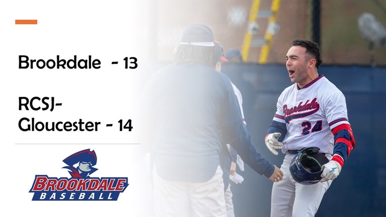 Brookdale Loses Nailbiter To Rival Roadrunners; LoVarco Posts 7 RBI's